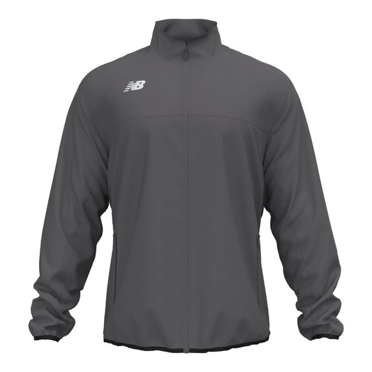 New Balance Men's Athletics Jacket Gunmetal (Front)
