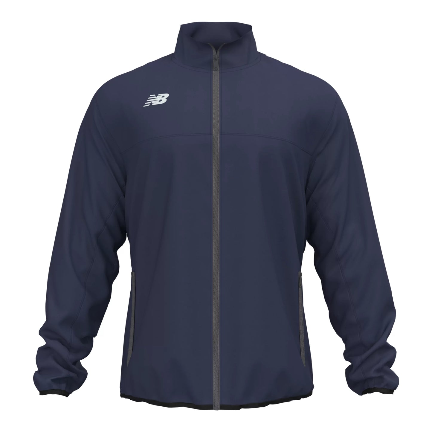 New Balance Men's Athletics Jacket Navy (Front)