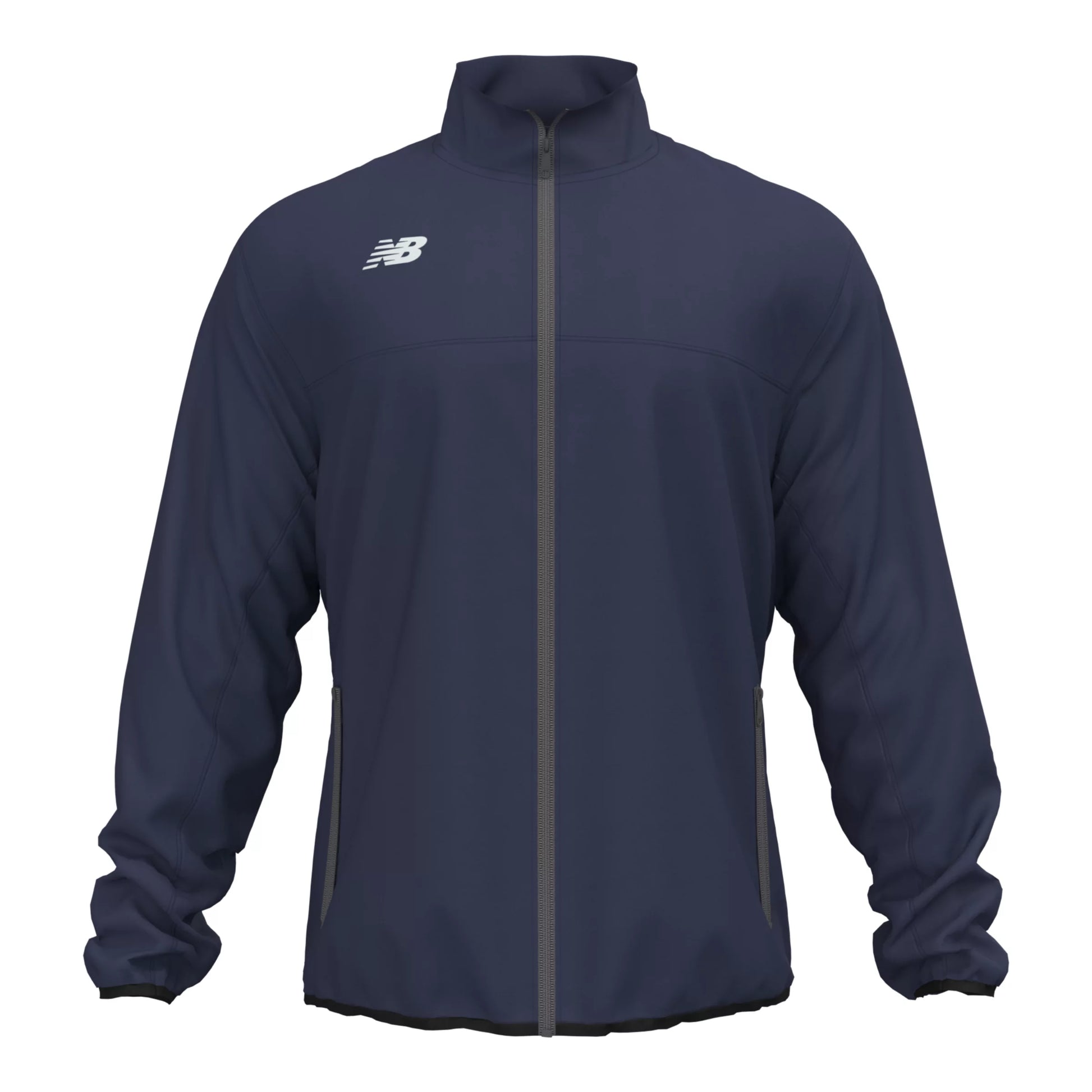 New Balance Men's Athletics Jacket Navy (Front)