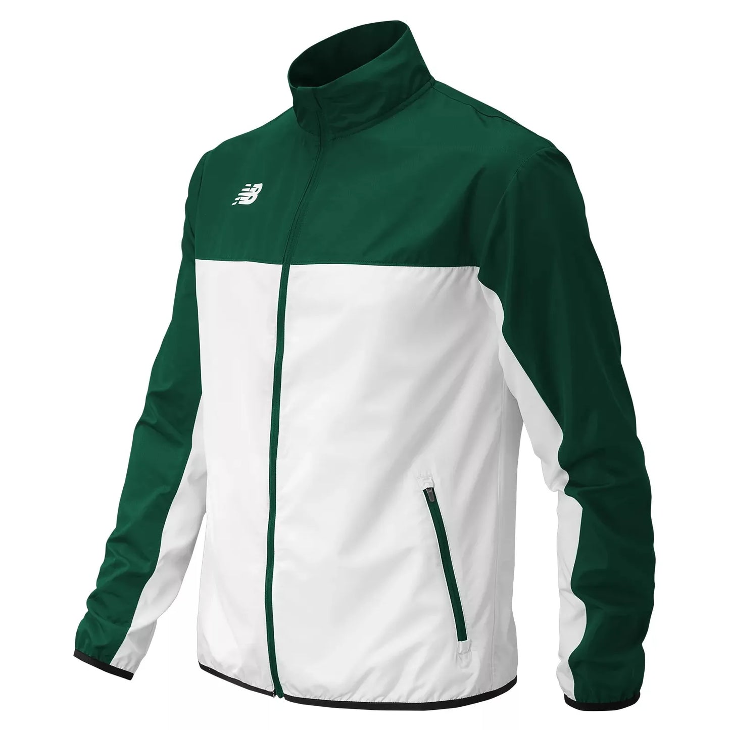 New Balance Men's Athletics Jacket Team Dark Green (Front)