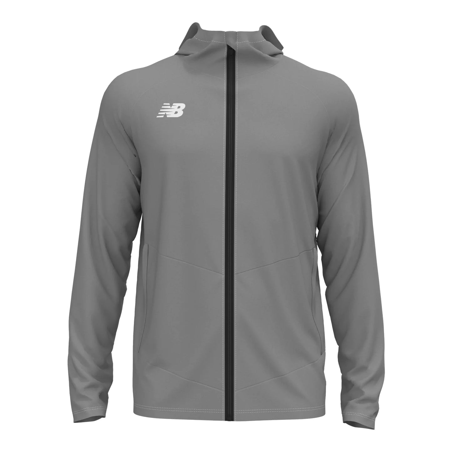 New Balance Men's Away Hoodie Gunmetal (Front)
