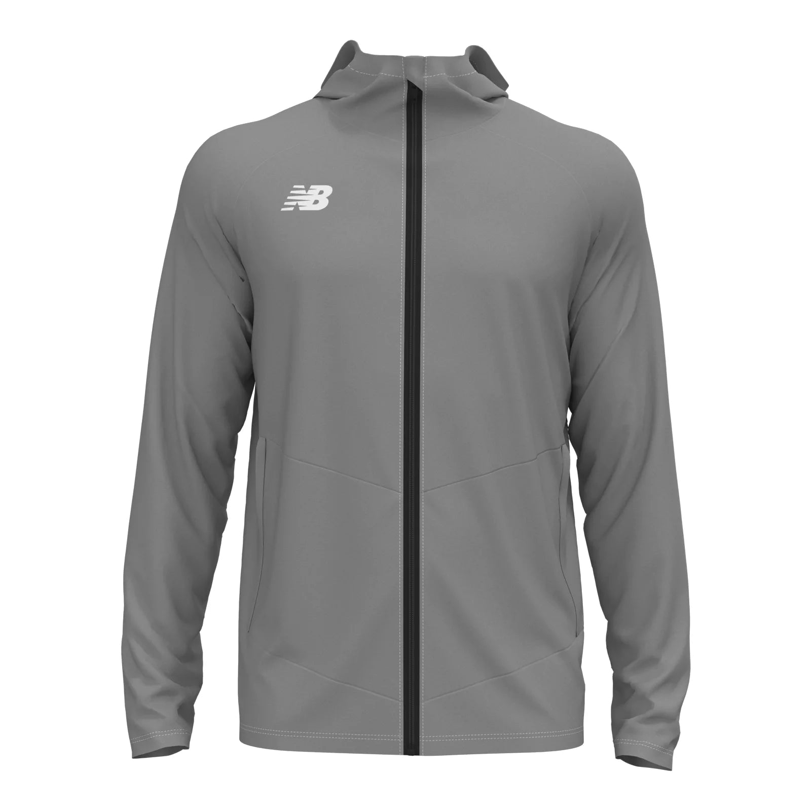 New Balance Men's Away Hoodie Gunmetal (Front)