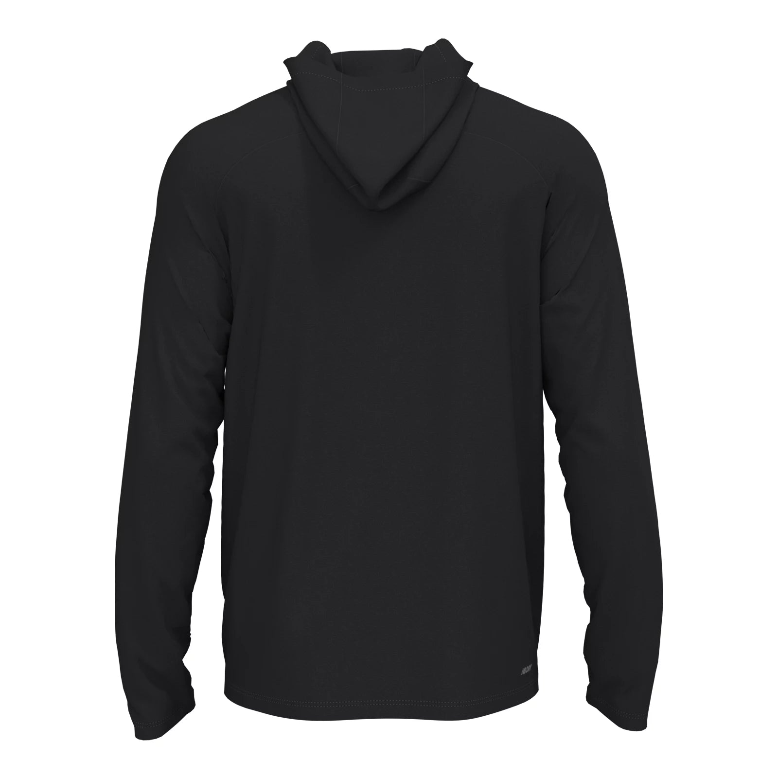 New Balance Men's Away Hoodie Team Black (Back)
