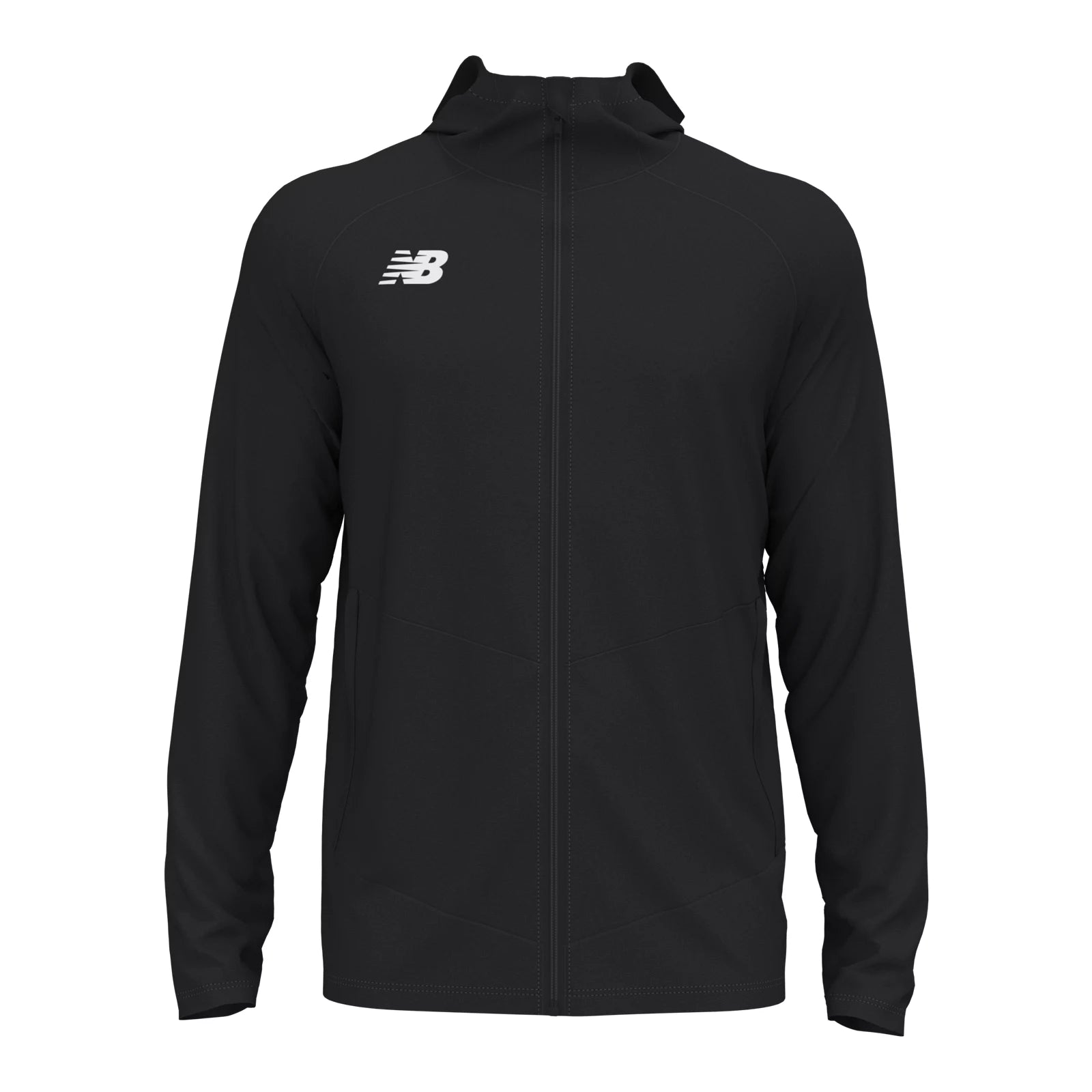 New Balance Men's Away Hoodie Team Black (Front)