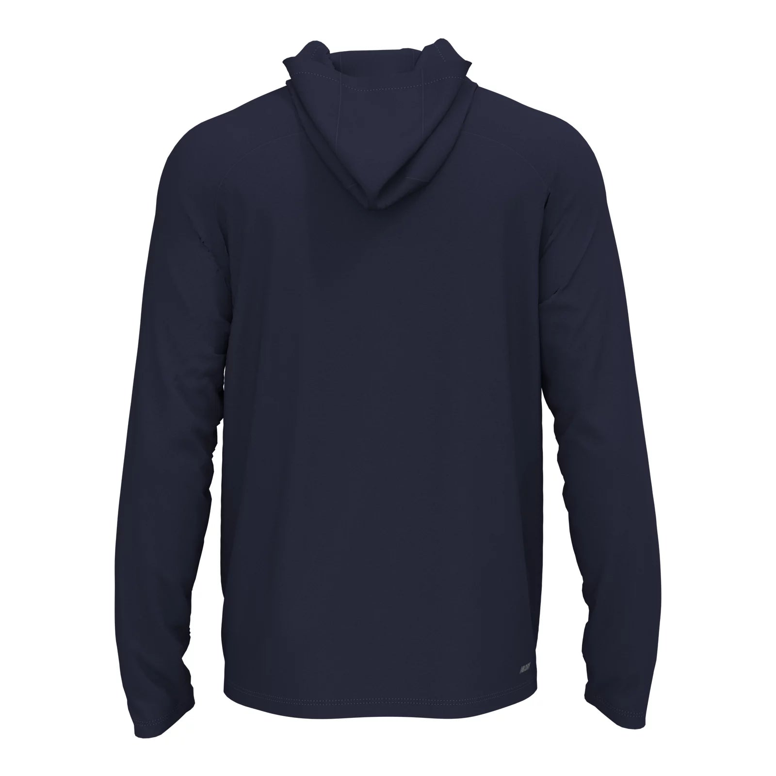 New Balance Men's Away Hoodie Team Navy (Back)