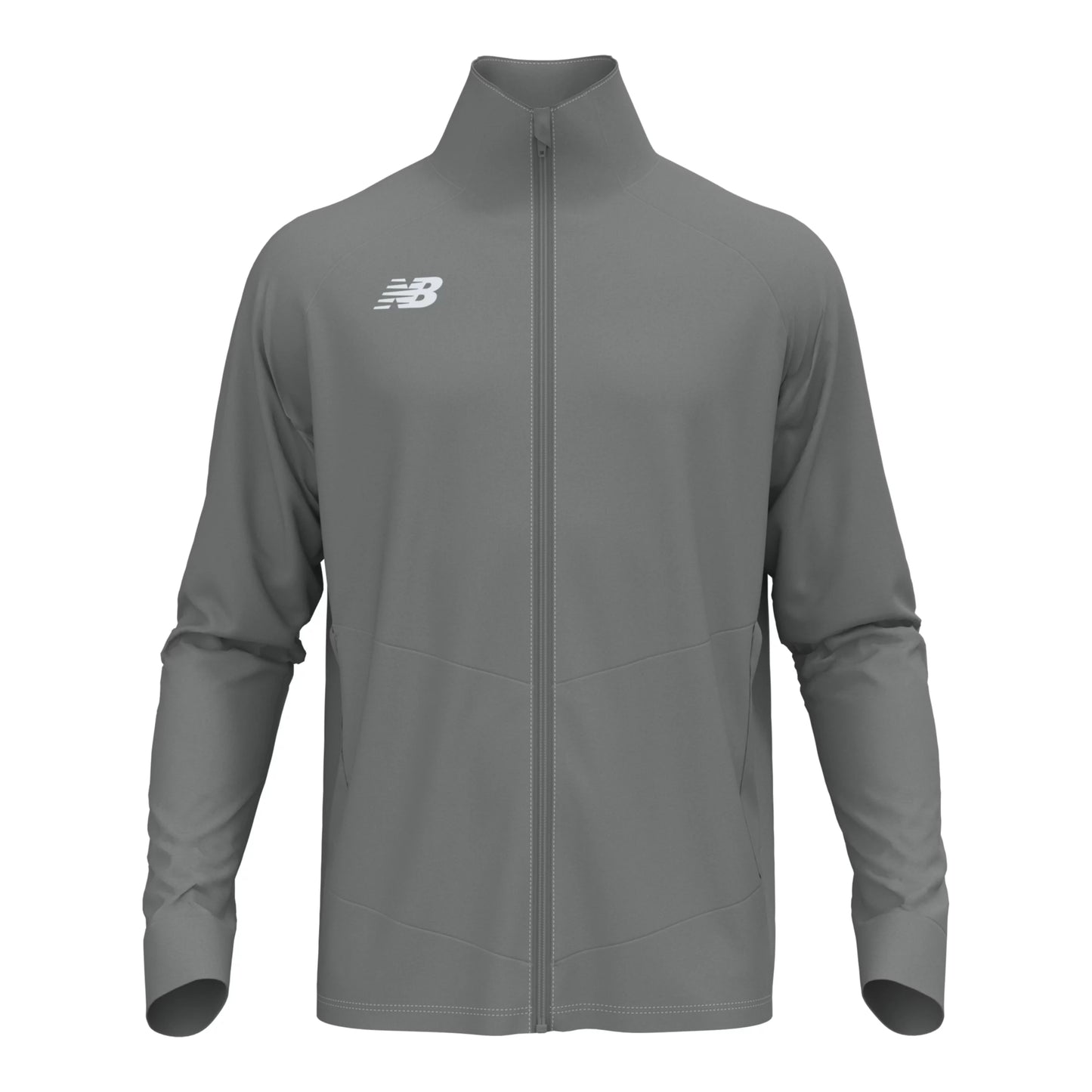 New Balance Men's Away Jacket Gunmetal (Front)