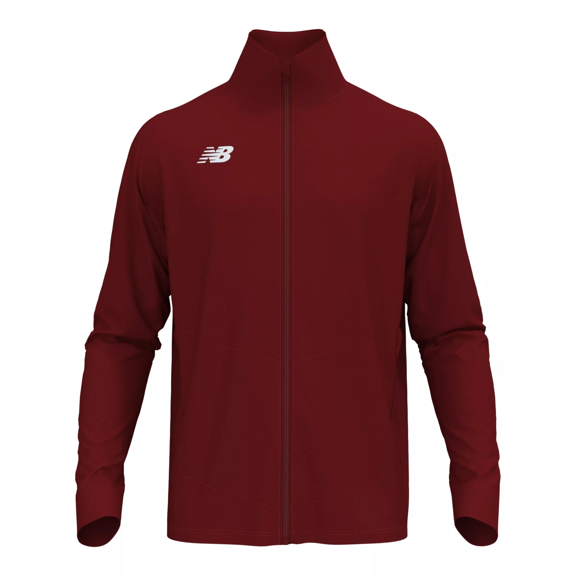 New Balance Men's Away Jacket Mercury Red (Front)