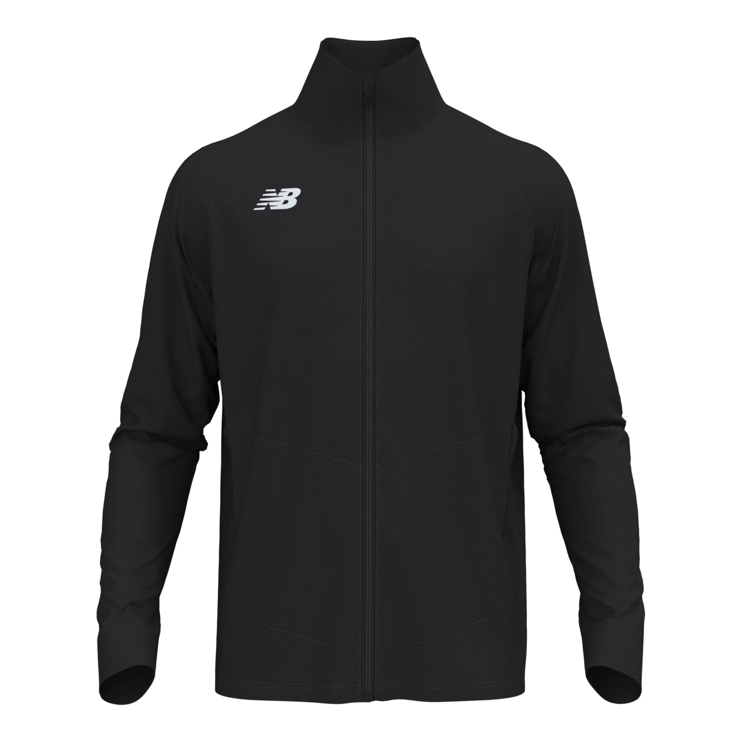 New Balance Men's Away Jacket Team Black (Front)