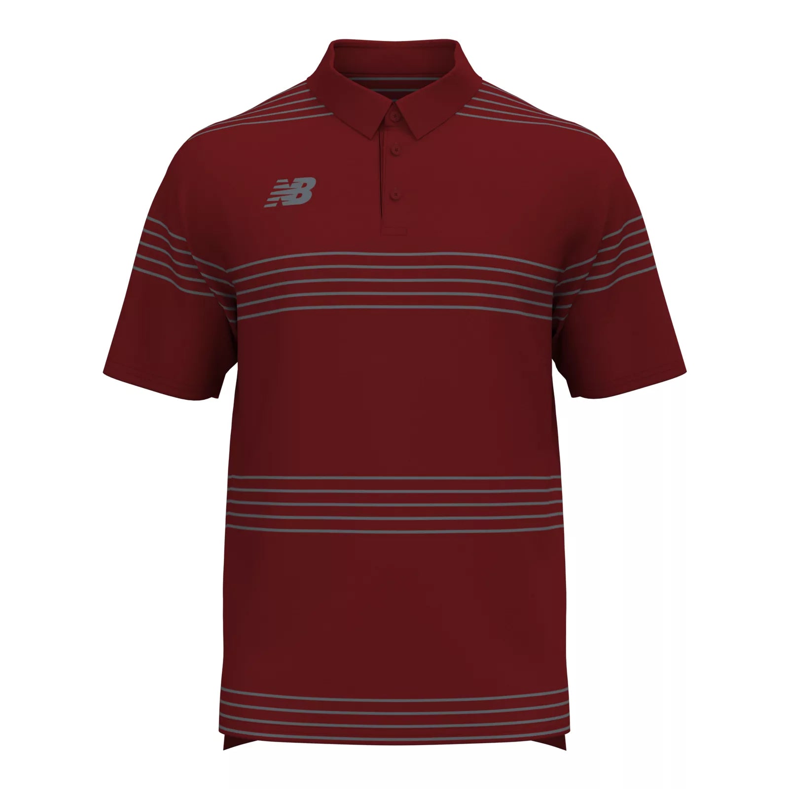 New Balance Men's Director Polo Mercury Red (Front)
