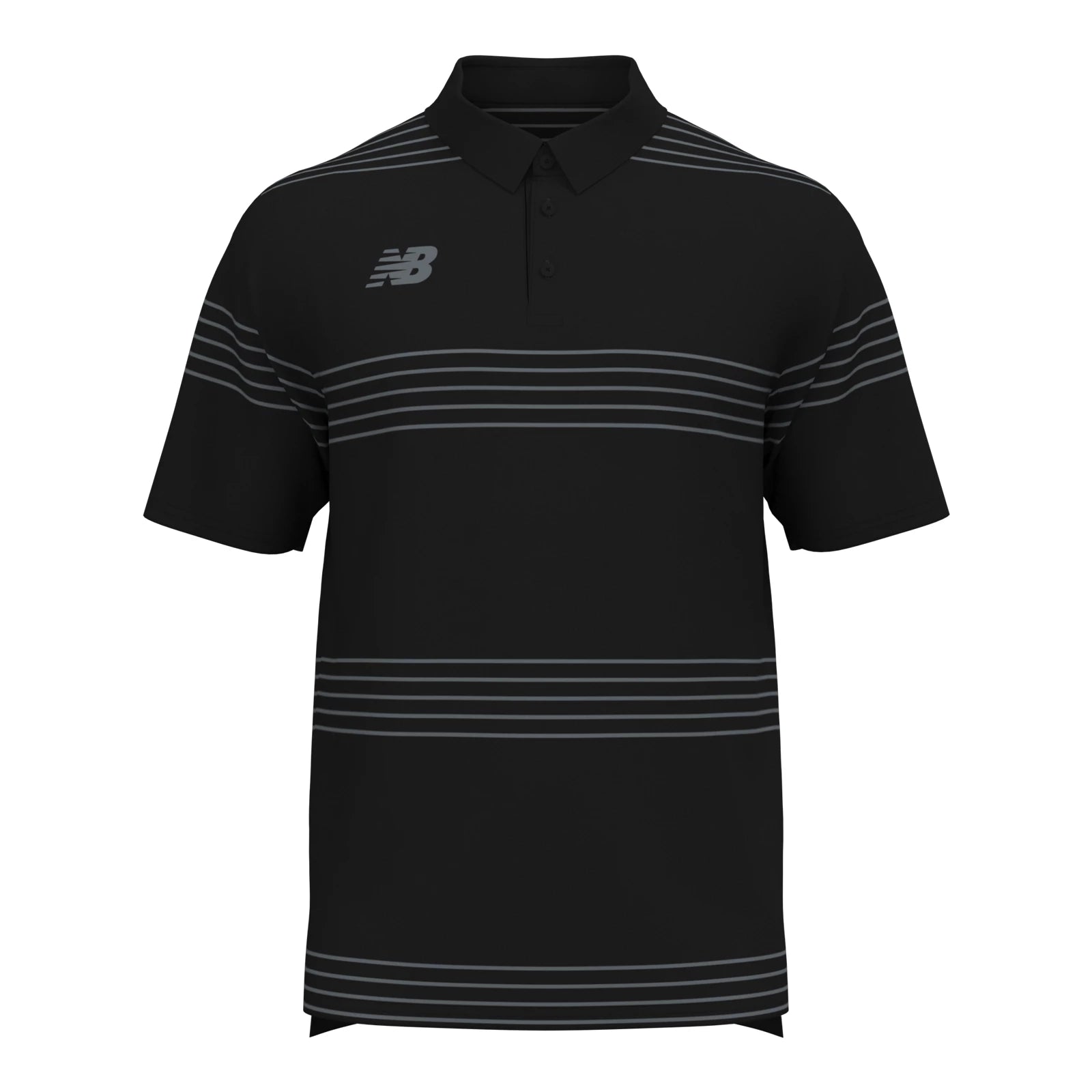 New Balance Men's Director Polo Team Black (Front)