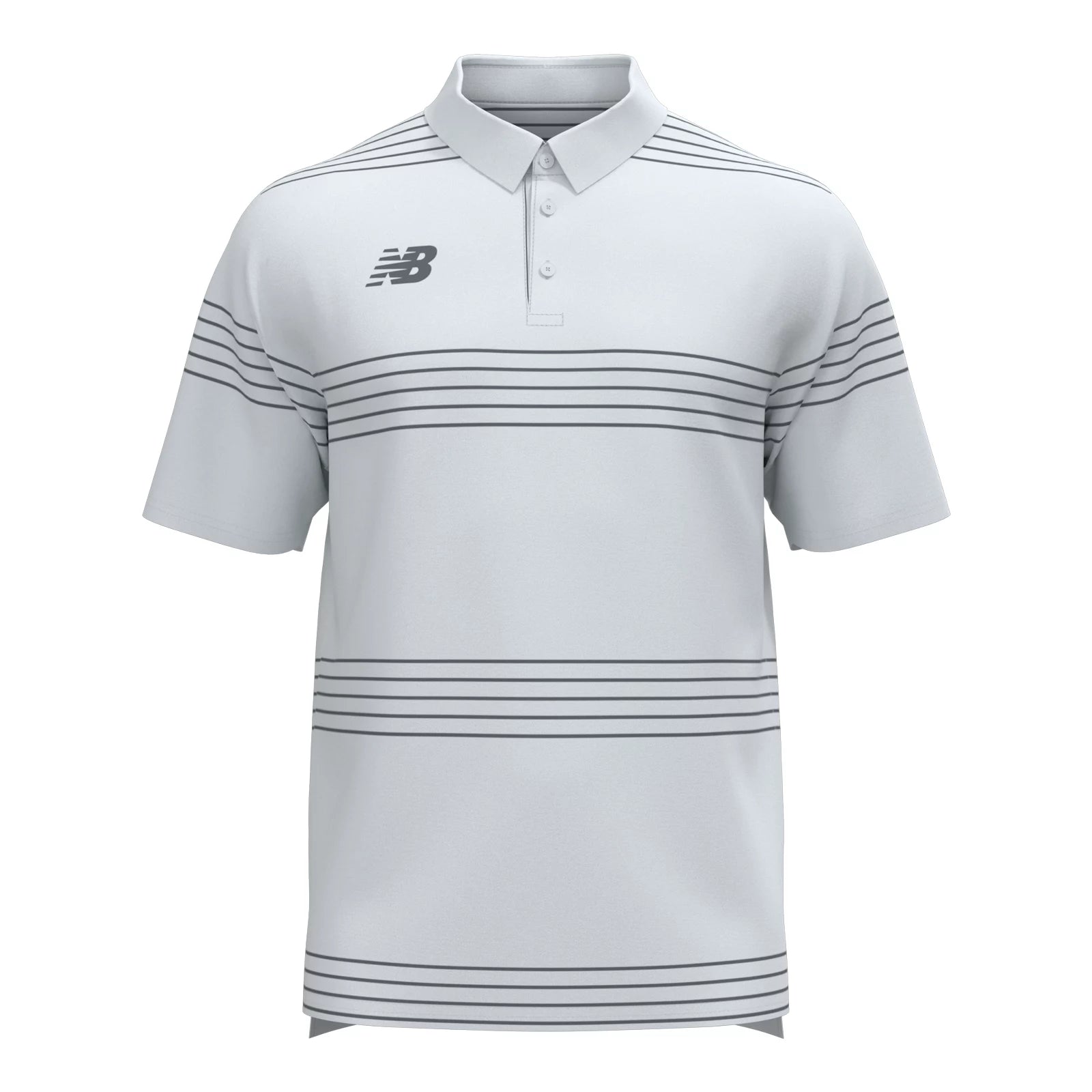 New Balance Men's Director Polo White (Front)