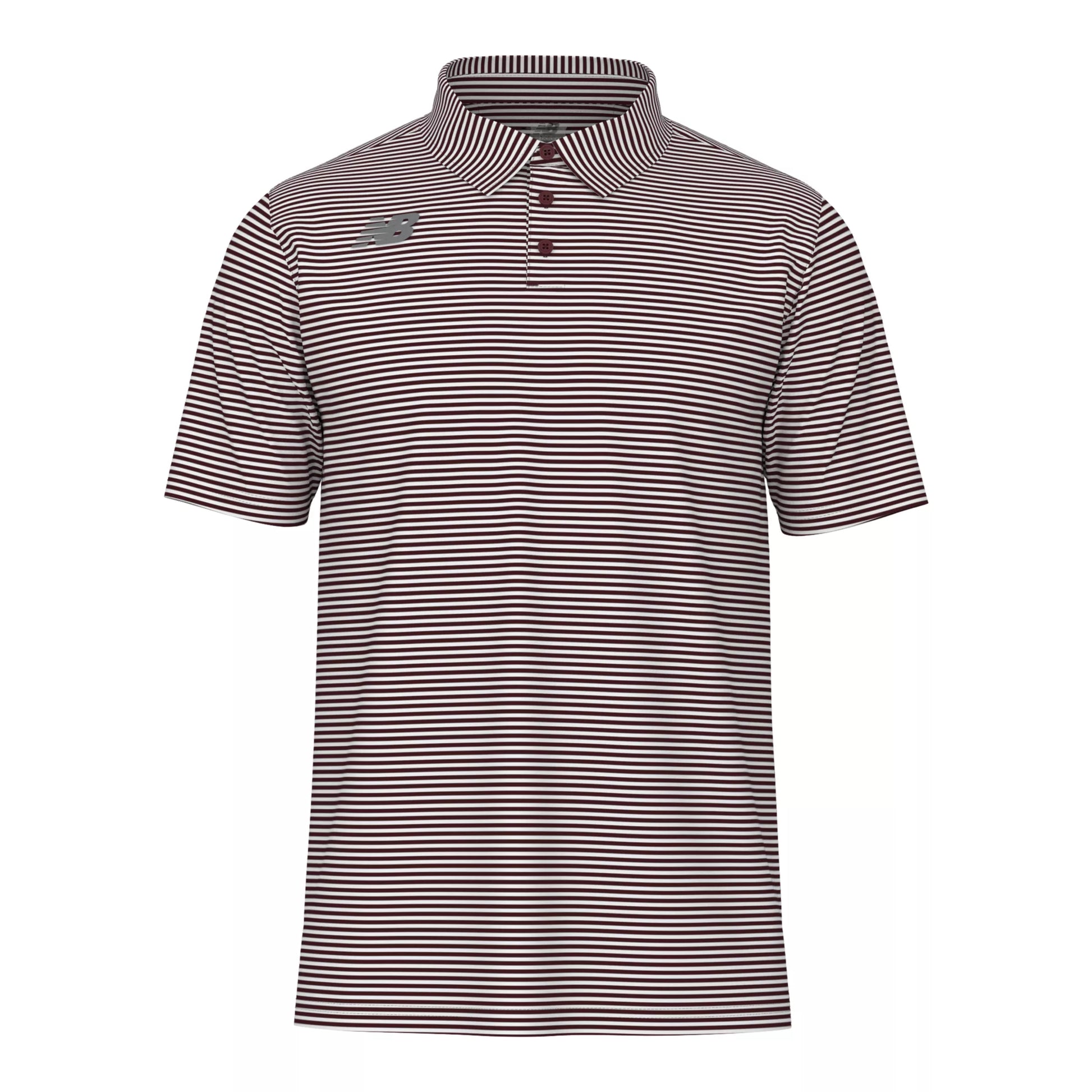 New Balance Men's Heights Polo Mercury Red (Front)