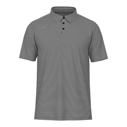 New Balance Men's Heights Polo Team Black (Front)