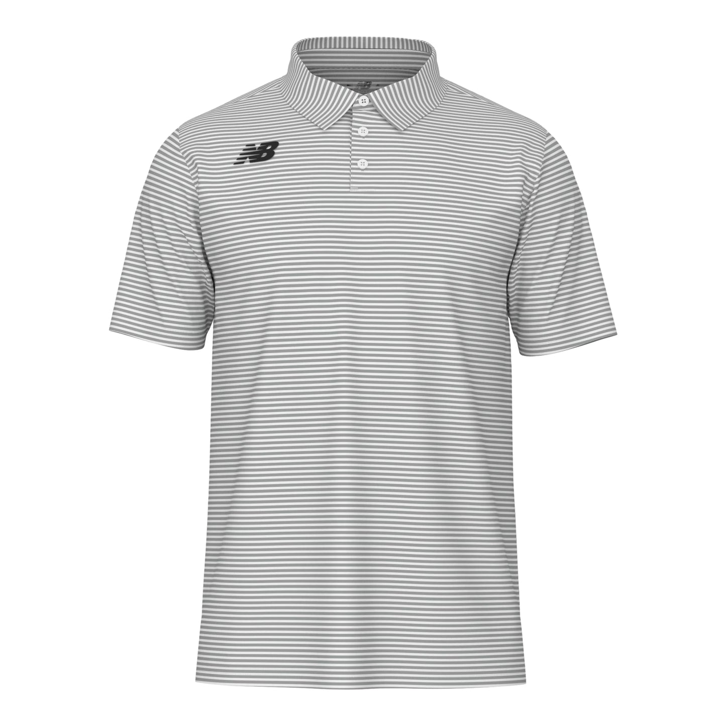 New Balance Men's Heights Polo White (Front)