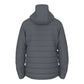 New Balance Men's Stratum Puffer Jacket Gunmetal (Back)