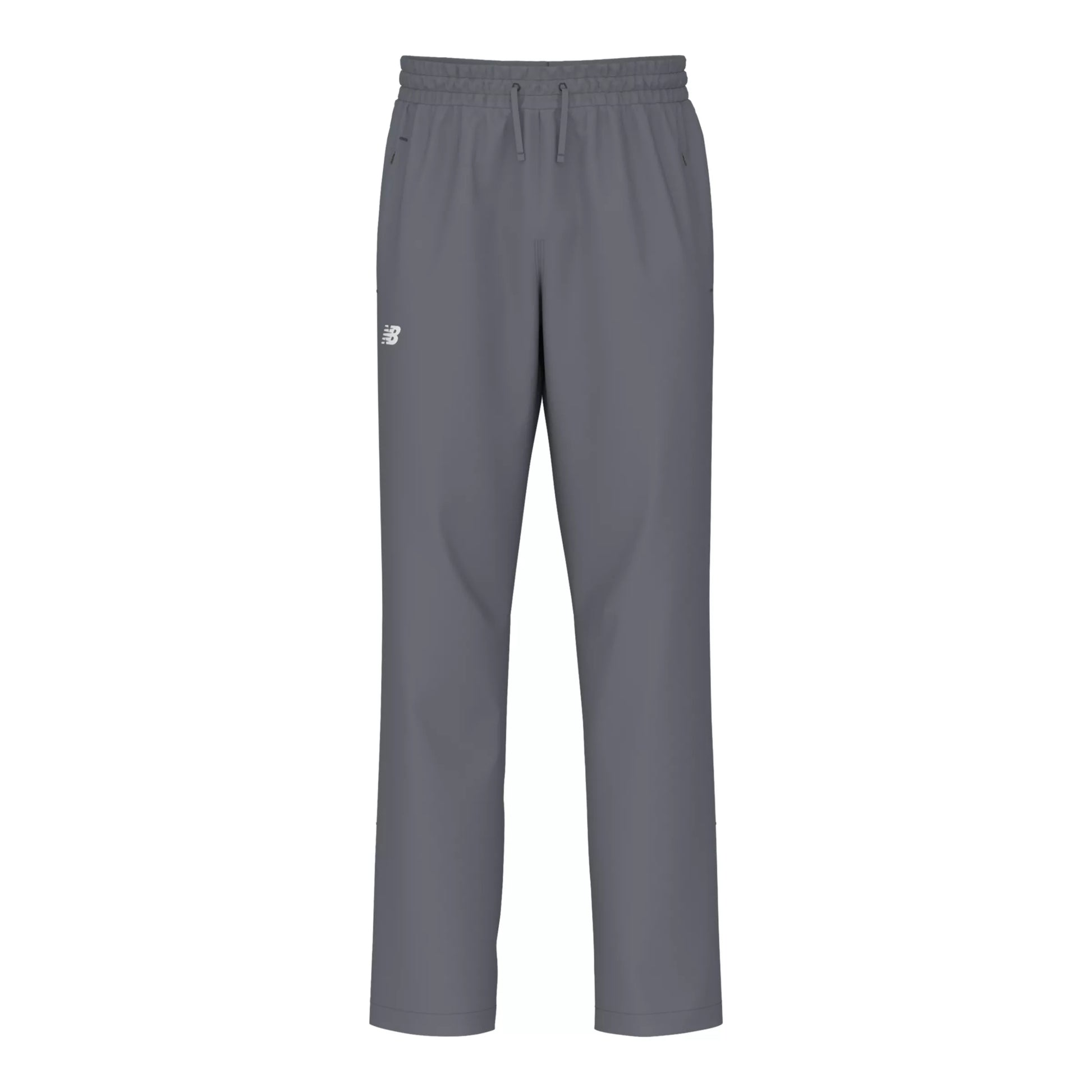 New Balance Men's Stratum Rain Pant Gunmetal (Front)