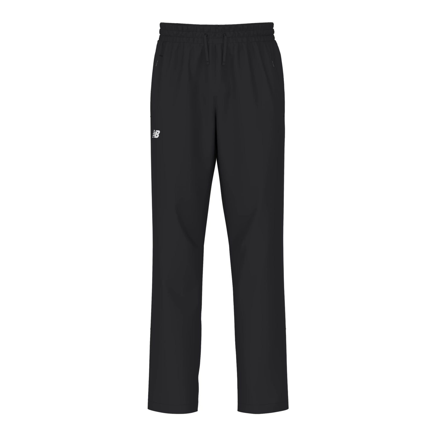 New Balance Men's Stratum Rain Pant Team Black (Front)