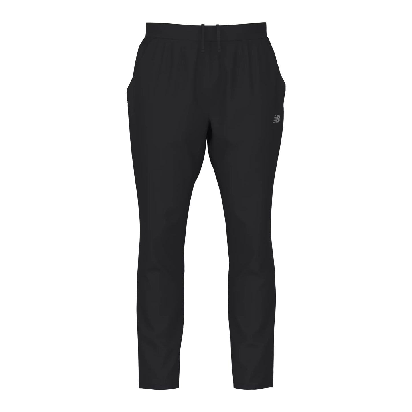 New Balance Men's Team AC Tapered Pant 31 Black (Front)