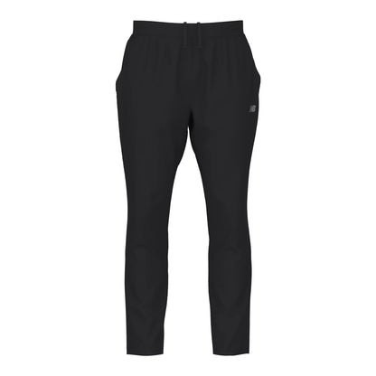 New Balance Men's Team AC Tapered Pant 31 Black (Front)