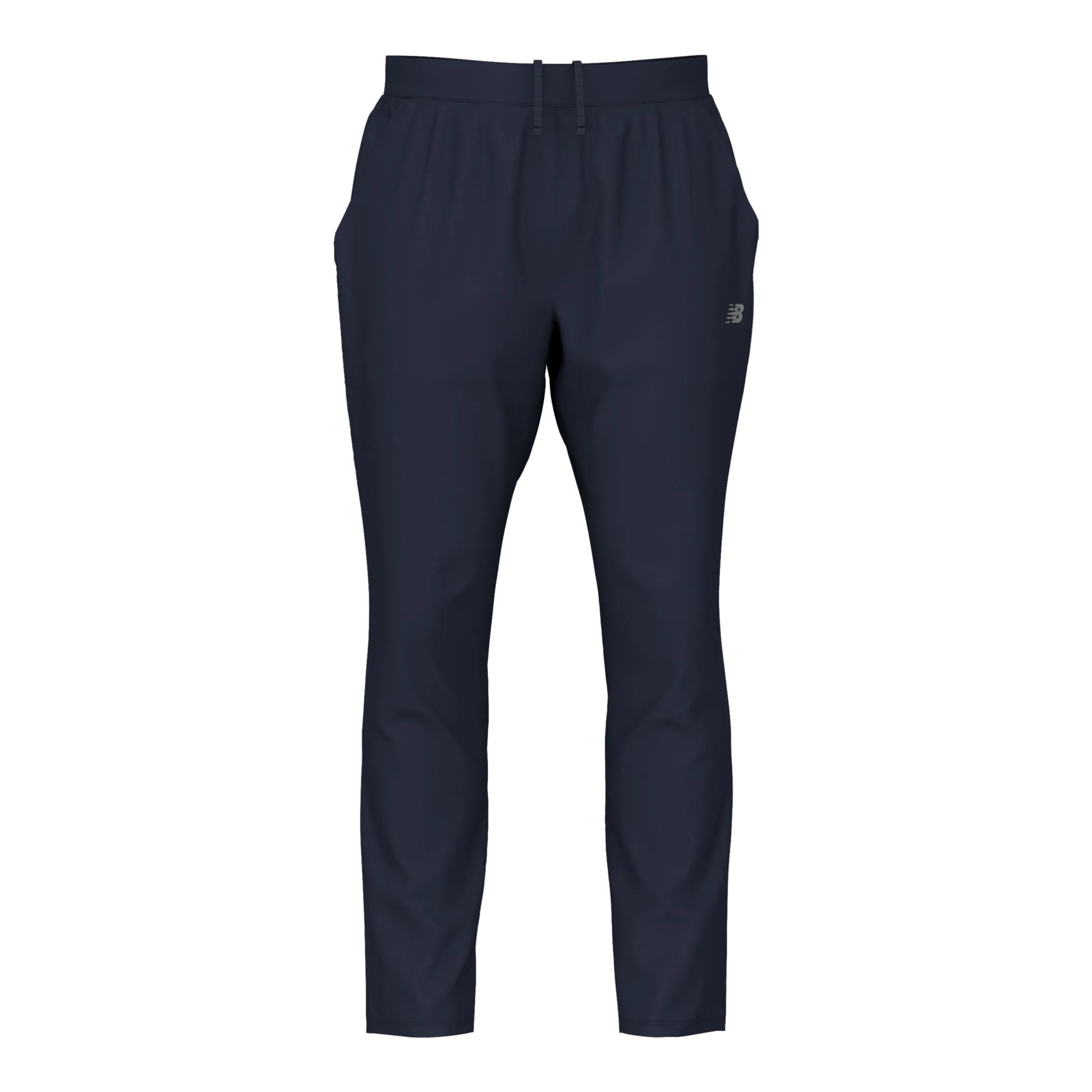 New Balance Men's Team AC Tapered Pant 31 Team Navy (Front)