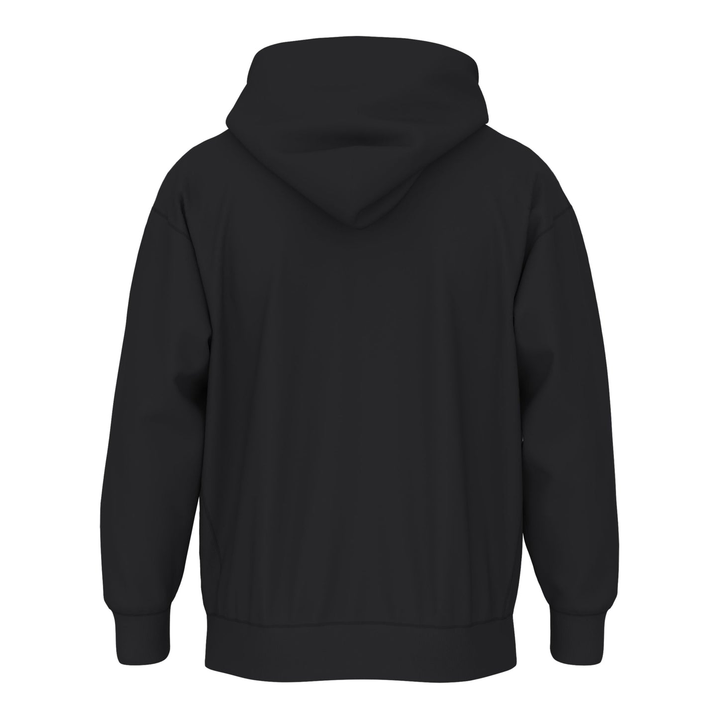 New Balance Men's Team Athletics French Terry Hoodie Black (Back)