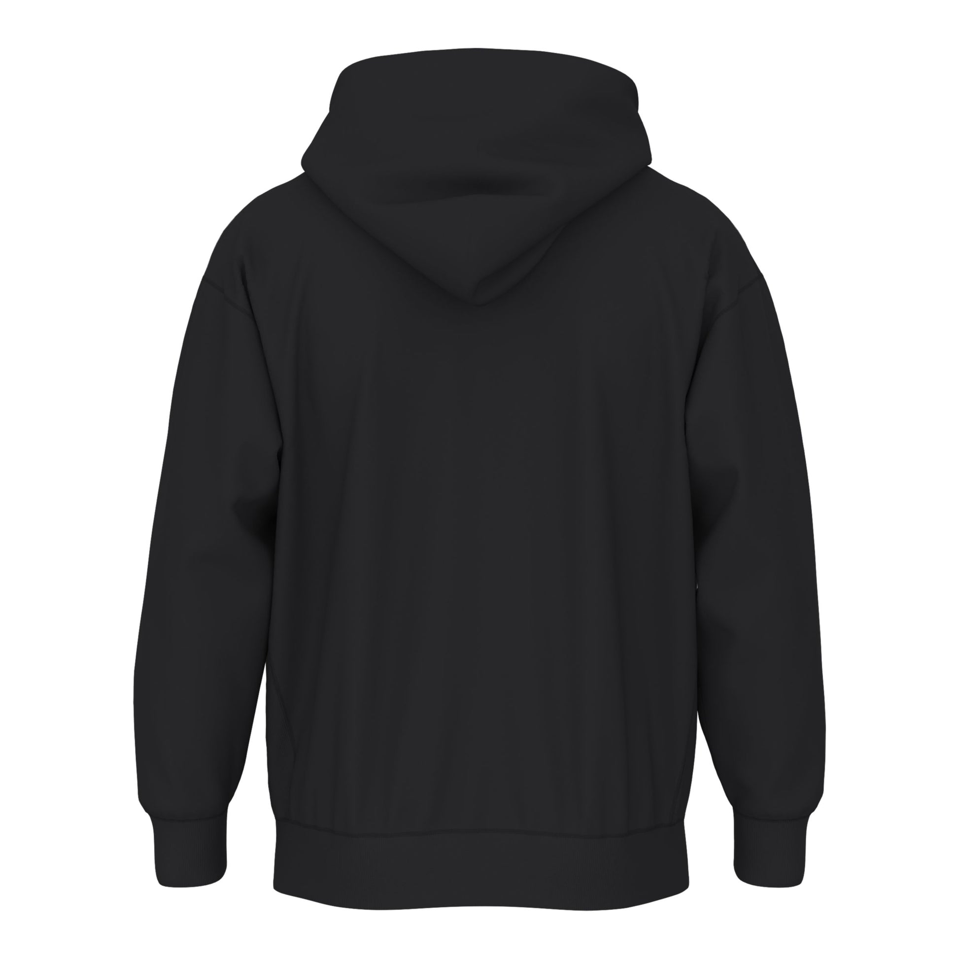 New Balance Men's Team Athletics French Terry Hoodie Black (Back)