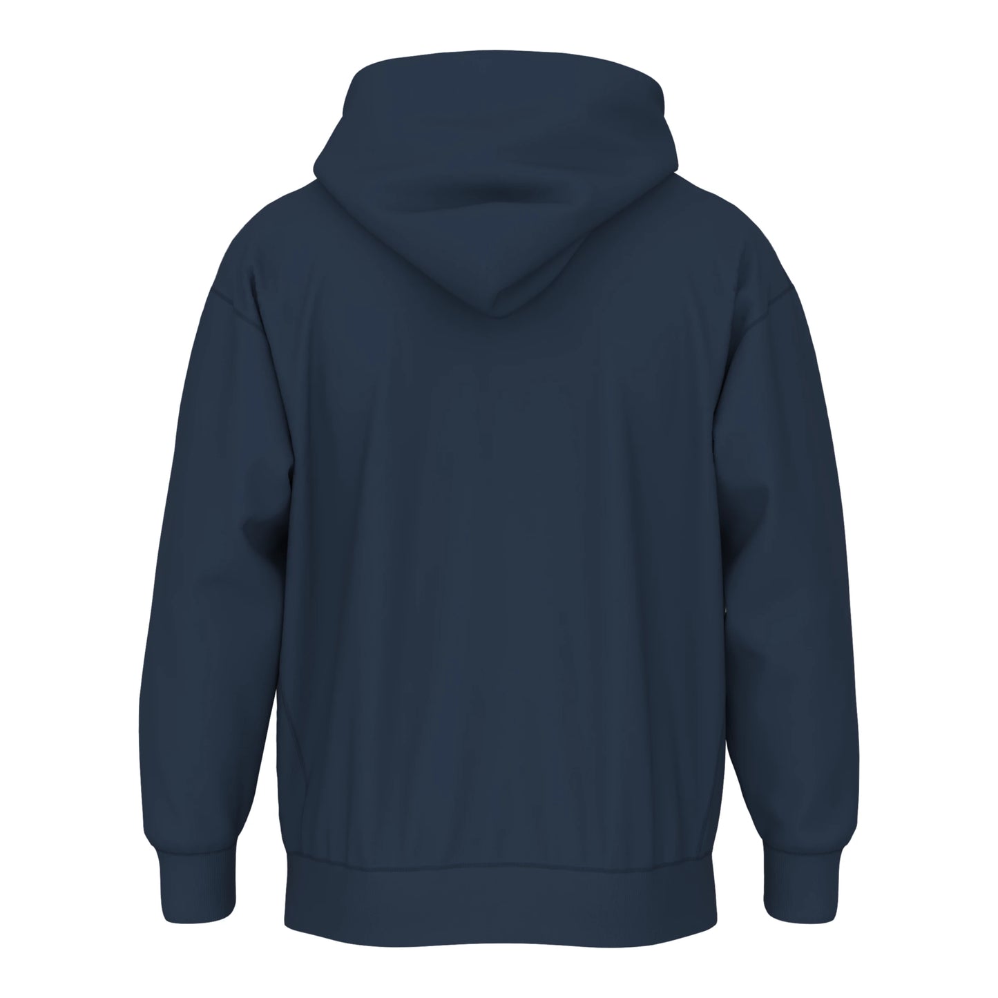 New Balance Men's Team Athletics French Terry Hoodie NB Navy (Back)