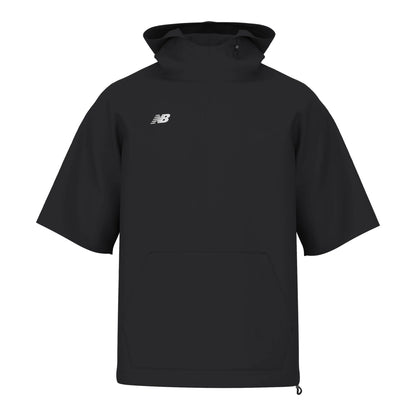 New Balance Men's Team SS Fleece BP Hoodie Black (Front)