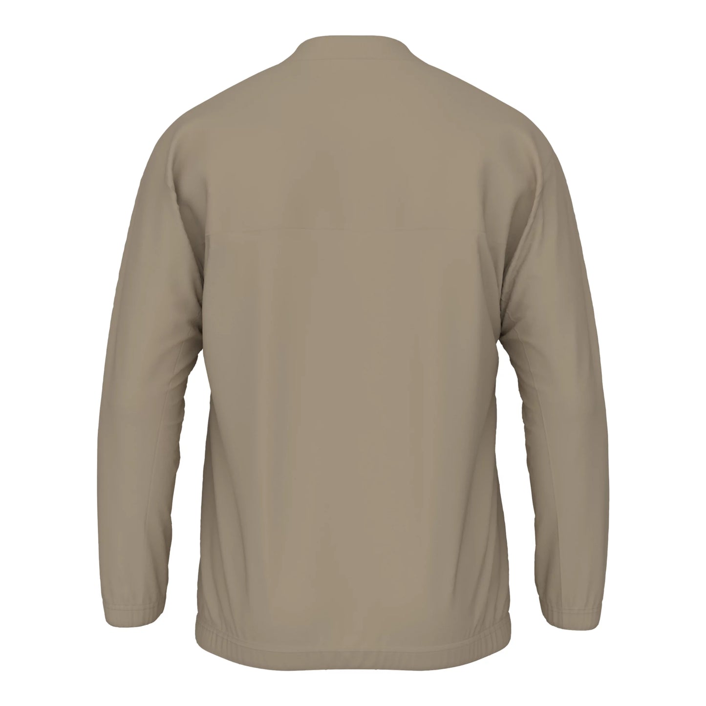 New Balance Men's Team Stretch Bomber Jacket Stoneware (Back)