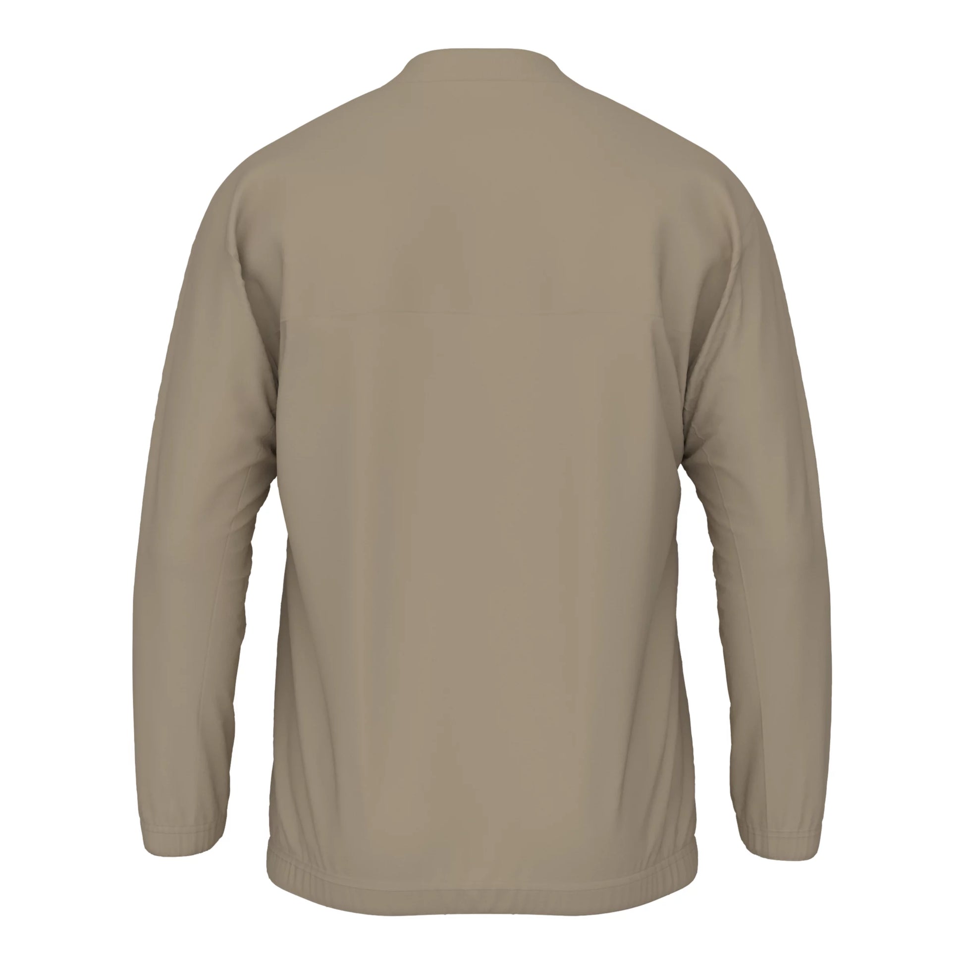 New Balance Men's Team Stretch Bomber Jacket Stoneware (Back)