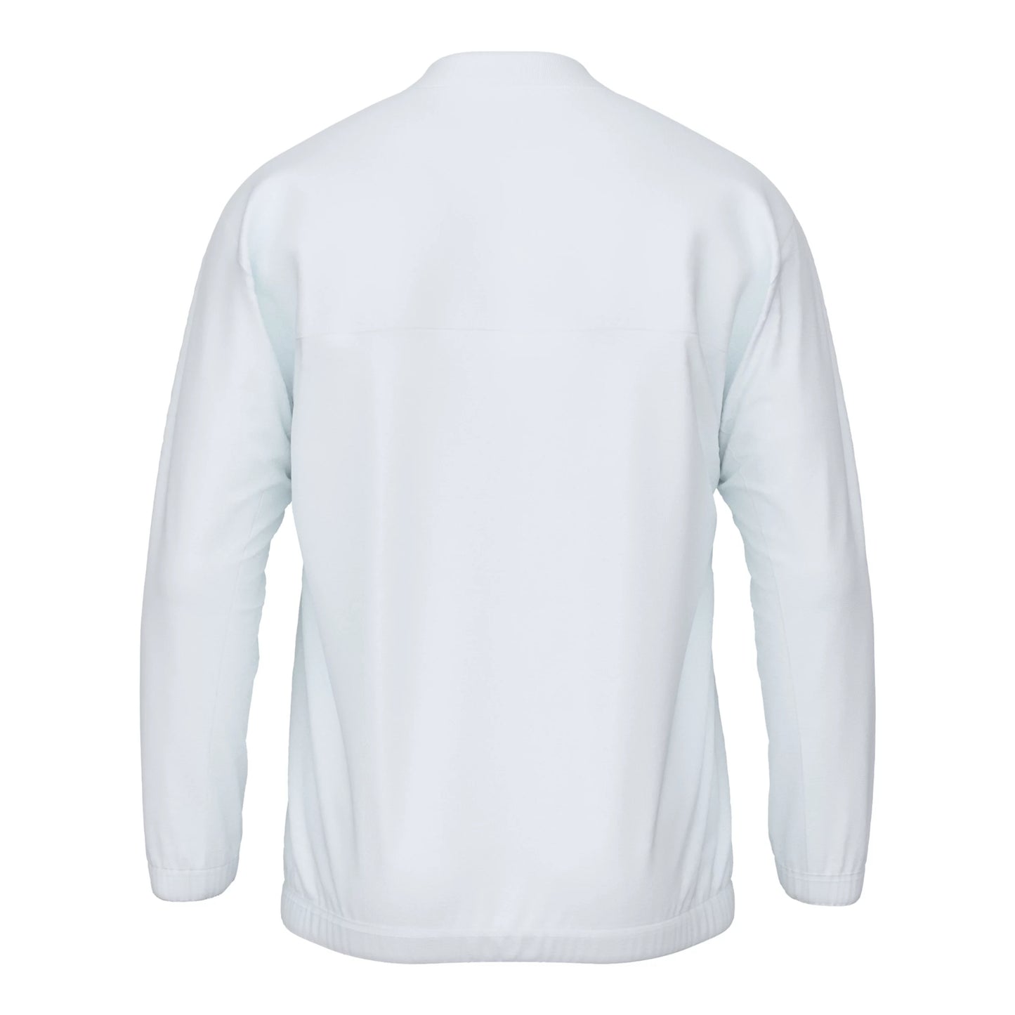 New Balance Men's Team Stretch Bomber Jacket White (Back)