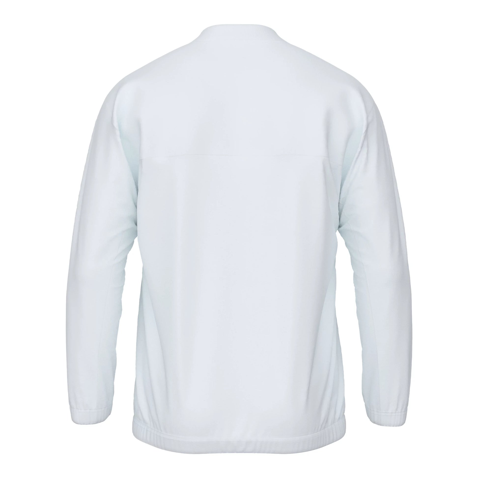 New Balance Men's Team Stretch Bomber Jacket White (Back)