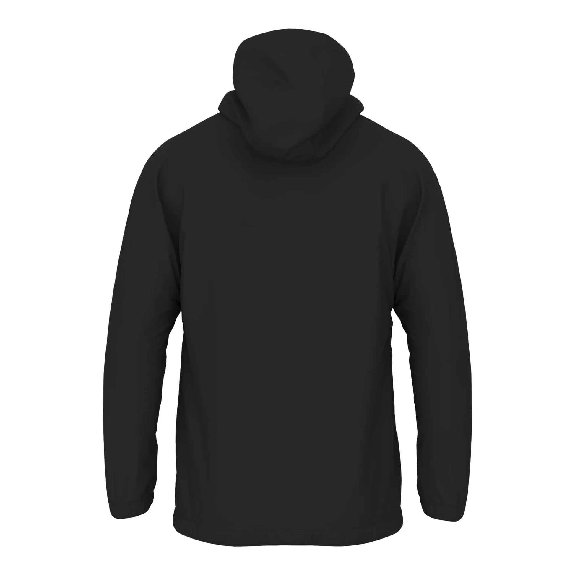 New Balance Men's Team Woven Full Zip Jacket Black (Back)