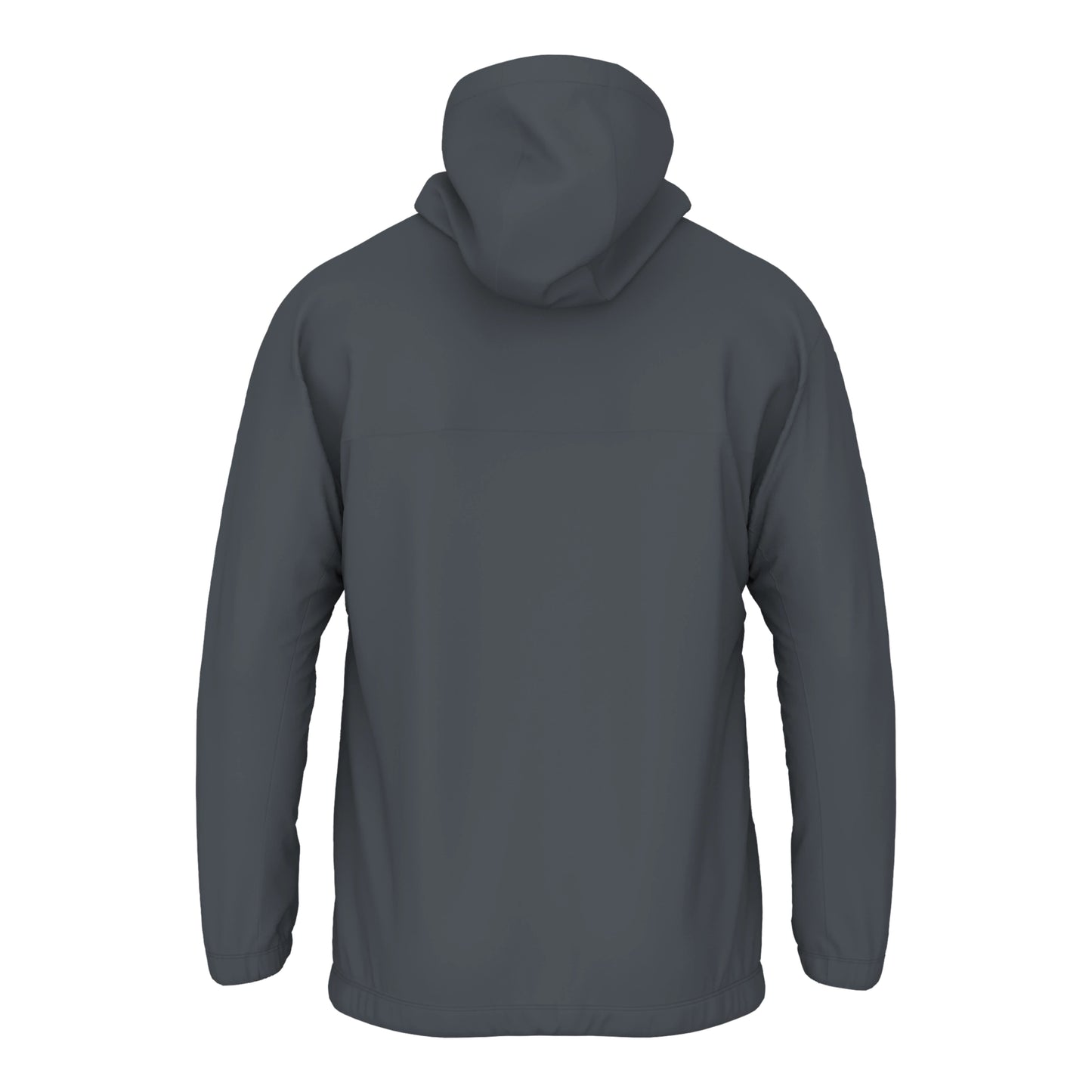 New Balance Men's Team Woven Full Zip Jacket Graphite (Back)