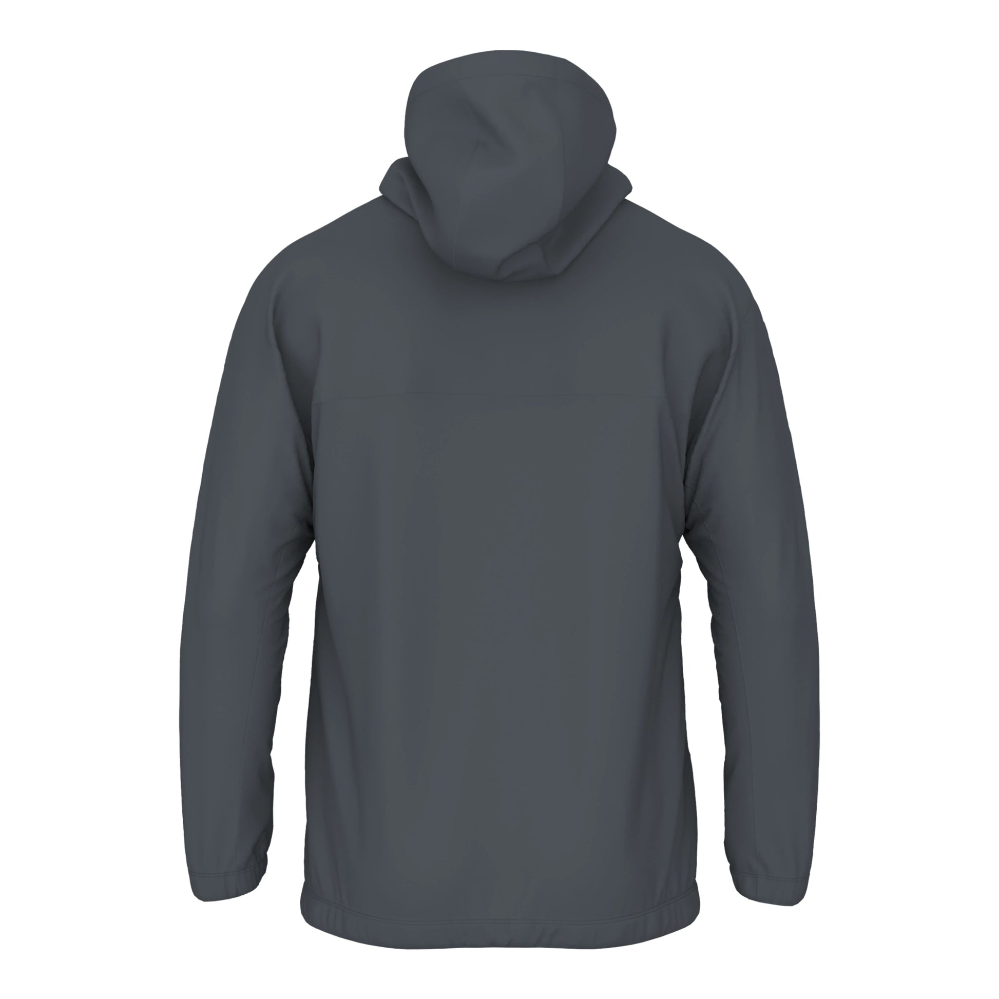 New Balance Men's Team Woven Full Zip Jacket Graphite (Back)