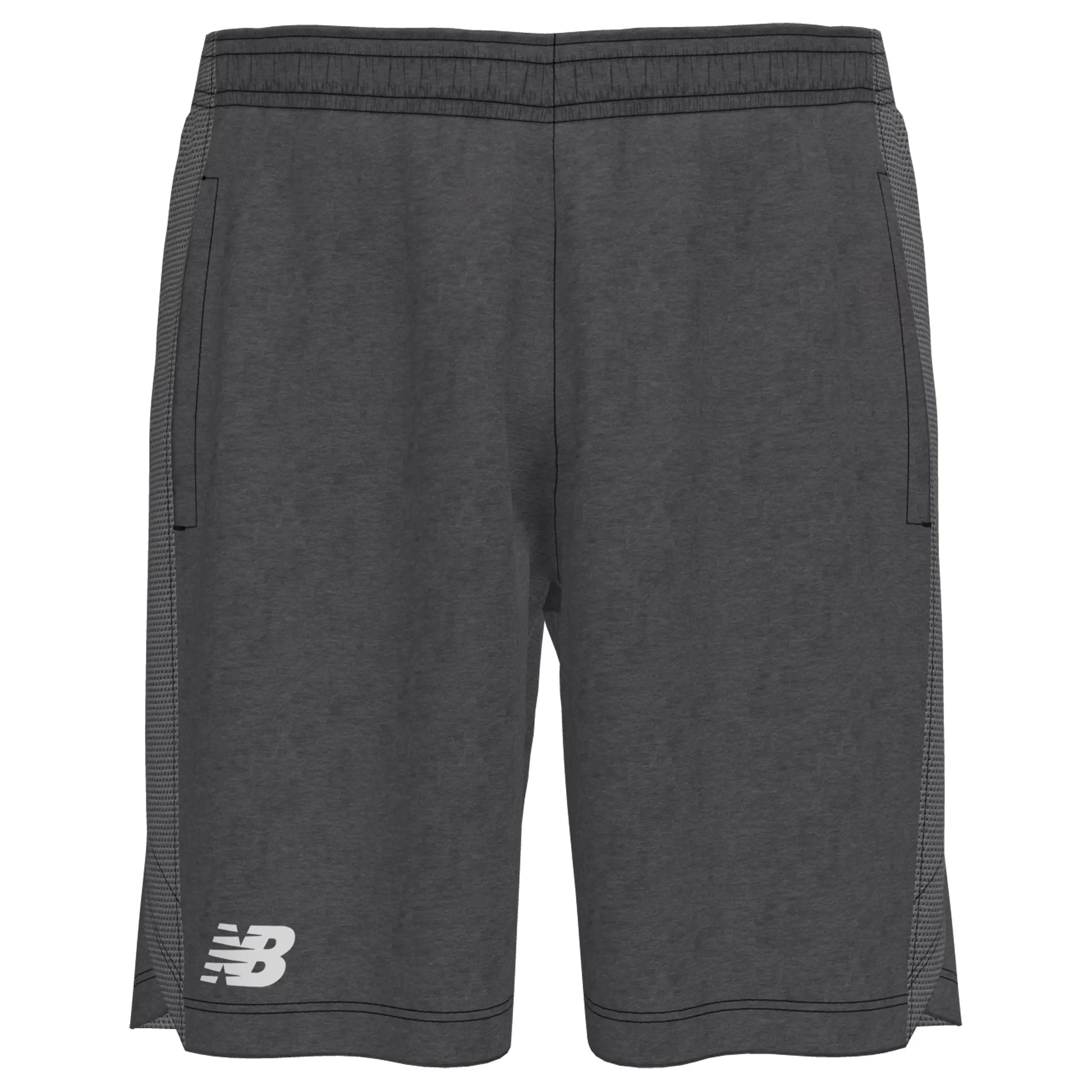 New Balance Men's Training Short Dark Heather (Front)