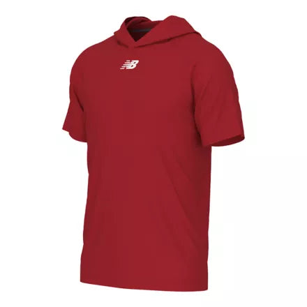 New Balance Men's Short Sleeve Athletics Hoodie Tee