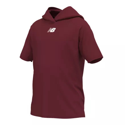 New Balance Youth Short Sleeve Athletics Hoodie Tee