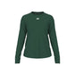 New Balance Women's Activate Long Sleeve Tech T Shirt Team Dark Green (Front)