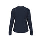 New Balance Women's Activate Long Sleeve Tech T Shirt Team Navy (Back)