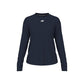 New Balance Women's Activate Long Sleeve Tech T Shirt Team Navy (Front)
