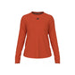 New Balance Women's Activate Long Sleeve Tech T Shirt Team Orange (Front)