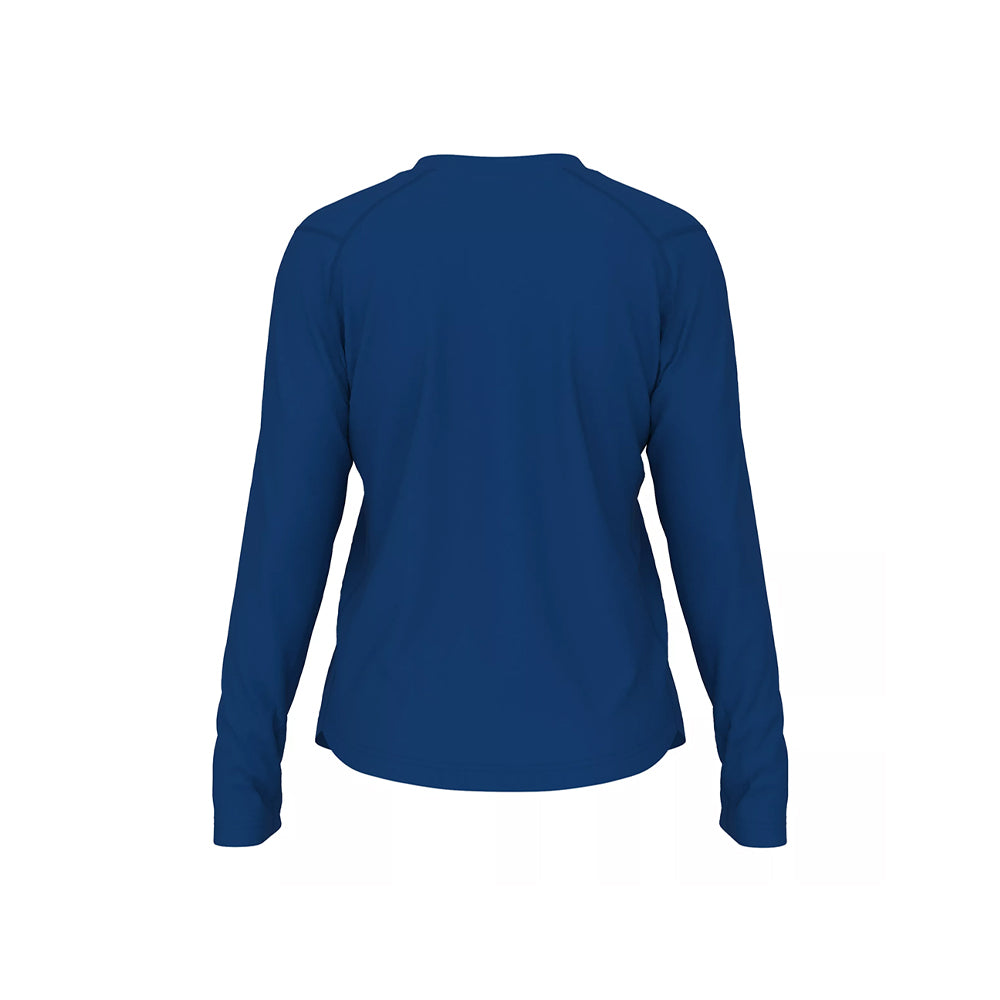 New Balance Women's Activate Long Sleeve Tech T Shirt Team Royal (Back)