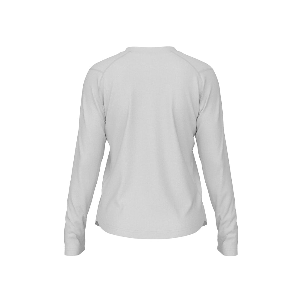 New Balance Women's Activate Long Sleeve Tech T Shirt White (Back)
