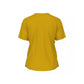 New Balance Women's Activate Tech T Shirt Athletic Gold (Back)