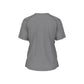New Balance Women's Activate Tech T Shirt Heather Grey (Back)