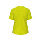 New Balance Women's Activate Tech T Shirt Hi Lite (Back)