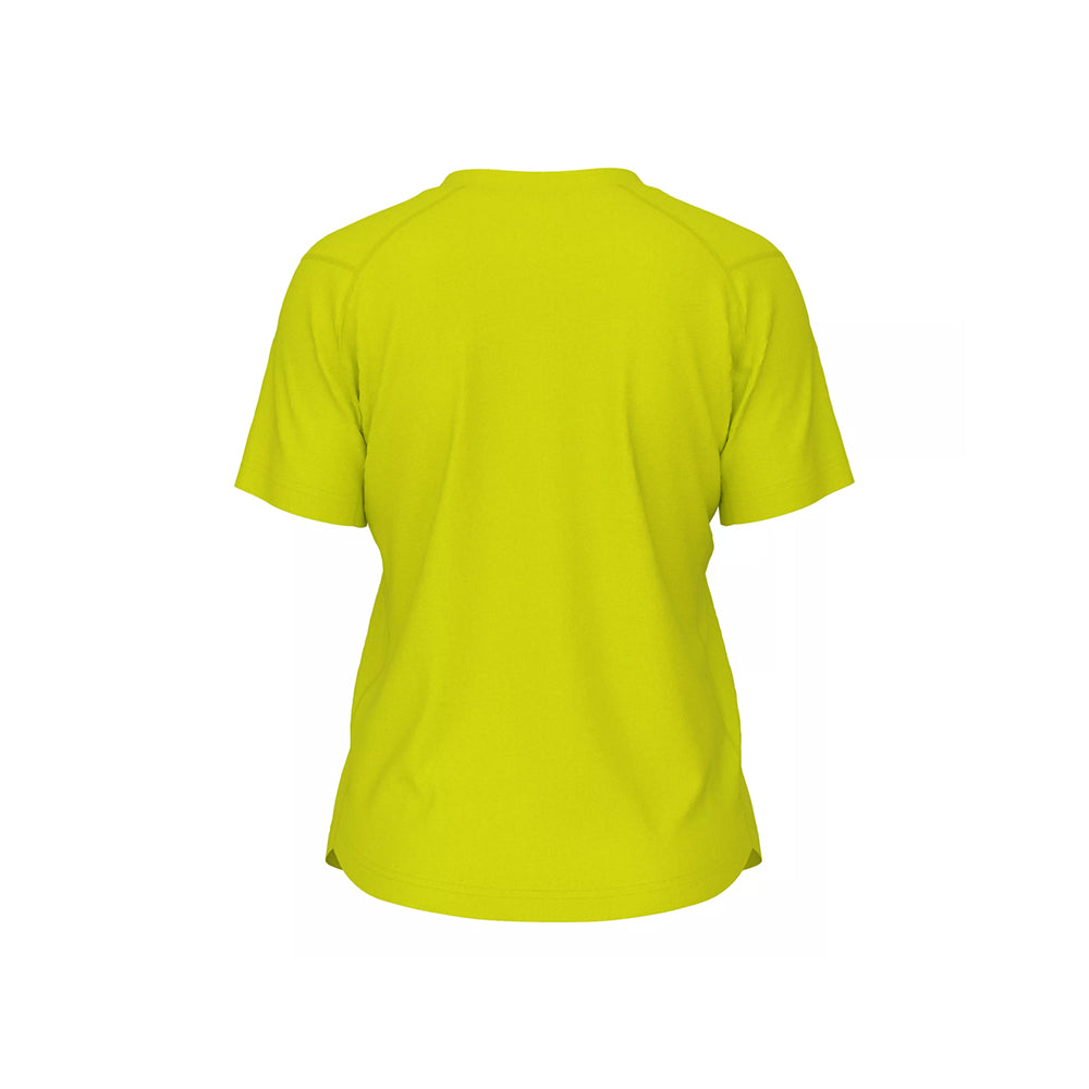 New Balance Women's Activate Tech T Shirt Hi Lite (Back)