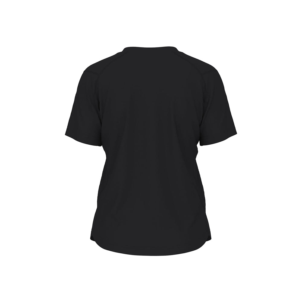 New Balance Women's Activate Tech T Shirt Team Black (Back)
