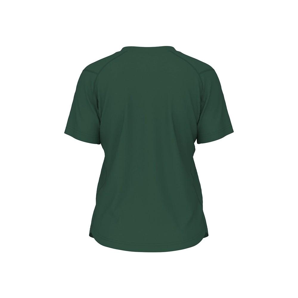 New Balance Women's Activate Tech T Shirt Team Dark Green (Back)